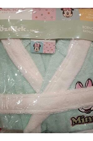 DSNY MINNIE HEART KAPS. 11/12 YAŞ BORNOZ MİNT