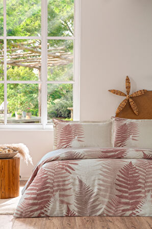 Özdilek Love Ladder Tek Kişilik Lastikli Fitted Çarşaf Nevresim Takımı