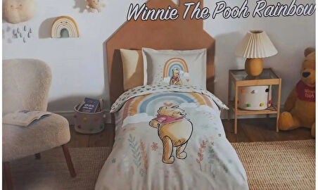 ÖZDİLEK WİNNİE THE POOH RAİNBOW DISNEY LİSANSLI BEBEK NEVRESİM TAKIMI