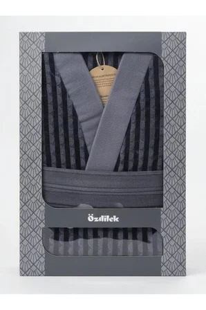 Cırcolare Siyah Bornoz Seti (xl)