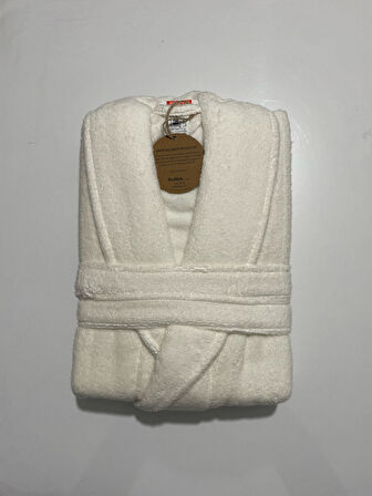 Özdilek Casual Şalyaka Bornoz Krem L