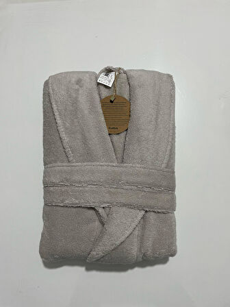 Özdilek Casual Şalyaka Bornoz Gri L