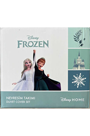 Özdilek Disney Frozen Leaves Tek Kişilik Lisanslı Nevresim Takımı