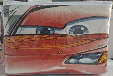  Özdilek Lisanslı Disney Çocuk Yatak Örtüsü Takımı Tek Kişilik Cars Fast Gri