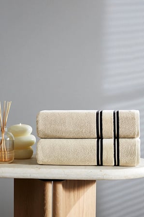 Semplıce/bej Banyo Havlusu 90*150