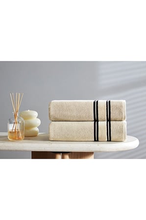 Semplıce/bej Banyo Havlusu 90*150