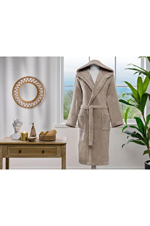Özdilek Woven Kapüşonlu Bornoz