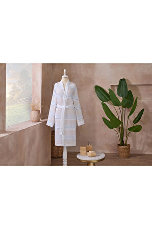 Özdilek Textura Peştamal Kimono Bornoz