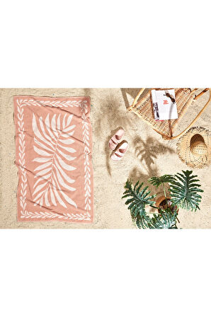 Özdilek Sun Boho Leaf Plaj Havlusu 90x150 cm