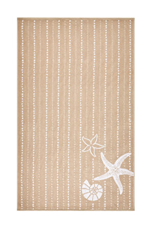 Özdilek Sun Beige Sand Plaj Havlusu 90x150 cm