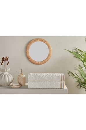 Corallo/krem-bej Banyo Havlusu 90*150
