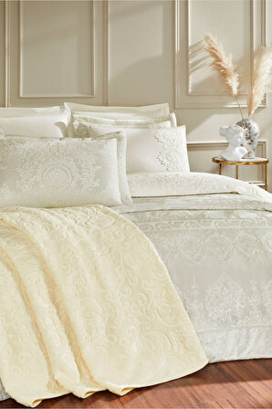 Özdilek HARMONY ÇEYİZ SETİ 10 PARÇA Krem