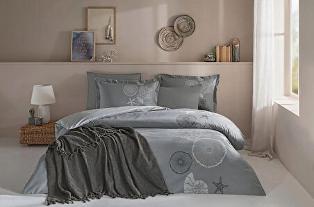 ÖZDİLEK PİKELİ NEVRESİM TAKIMI RANFORCE CORALLINO ANRASİT