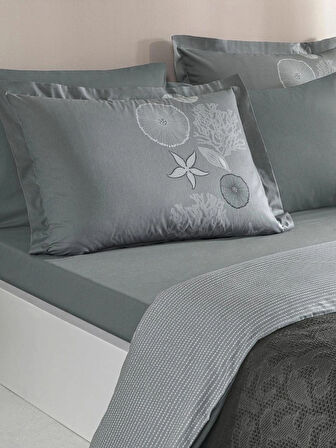 ÖZDİLEK PİKELİ NEVRESİM TAKIMI RANFORCE CORALLINO ANRASİT