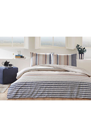 Floretta Jute Line Çift Kişilik Nevresim Takımı