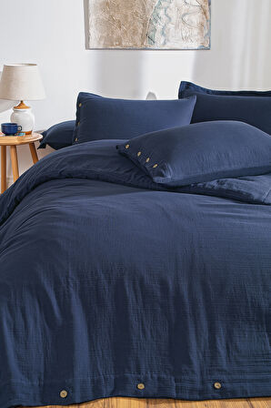 Özdilek Nadia Çift Kişilik Müslin Nevresim Takımı