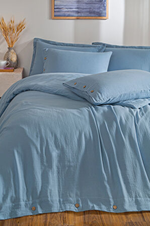 Özdilek Nadia Çift Kişilik Müslin Nevresim Takımı