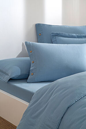 Özdilek Nadia Çift Kişilik Müslin Nevresim Takımı