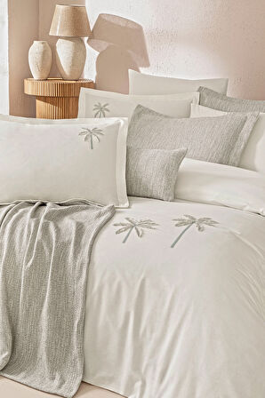 Özdilek Tropical Dream Çift Kişilik Yatak Örtülü Nevresim Takımı