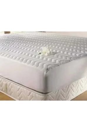 Özdilek Kapitone Sıvı Geçirmez Lastikli Alez 180x200 cm Beyaz Yatak Koruyucu
