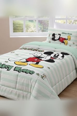 Disney Uyku Seti Ranforce Tek Kişilik Mint Mickey Positiv