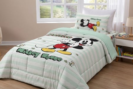 Disney Uyku Seti Ranforce Tek Kişilik Mint Mickey Positiv