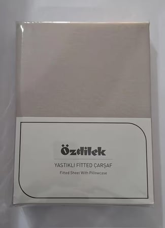 Özdilek COLOURIST RANFORCE LASTİKLİ ÇARŞAF TAKIMI 160*200 CM KUM BEJİ-VANİLYA