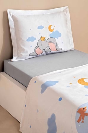 Disney Nevresim Takımı  Ranforce Bebe Dumbo Dream Mavi