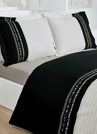 Özdilek Ranforce Tek Kişilik Lastikli Nevresim Takımı Destaque