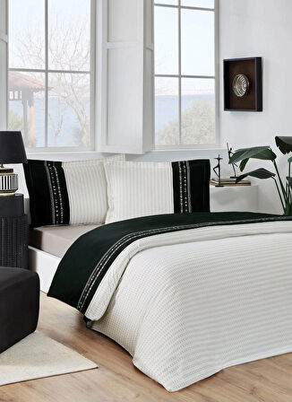 Özdilek Ranforce Tek Kişilik Lastikli Nevresim Takımı Destaque