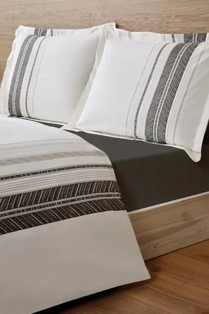 Blend Çarşafı Lastikli Tek Kişilik Nevresim Takımı