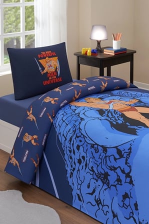 Nevresim Takımı  Ranforce Tek Kişilik He-man (lisanslı)