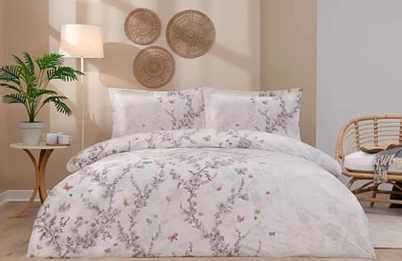 Özdilek Bloomlight Tek Kişilik Ranforce Nevresim Takımı Yeşil