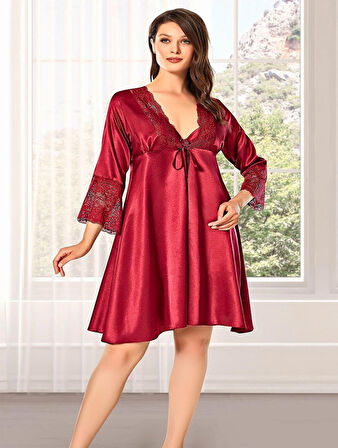 Alissa Kadın 6 lı Saten Gelin Çeyiz Seti 8610