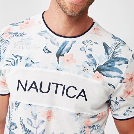 Nautica M318 Erkek Yarım Kol Şort Takım 