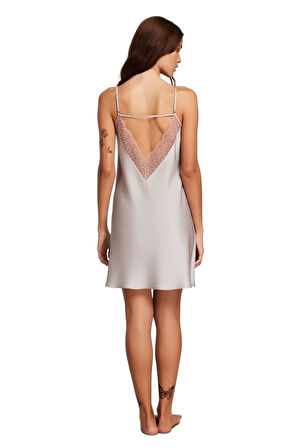 Penye Mood Kadın Vizon Gecelik 2026