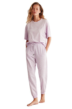 Catherine's Kadın Lila Pijama Takım 2539
