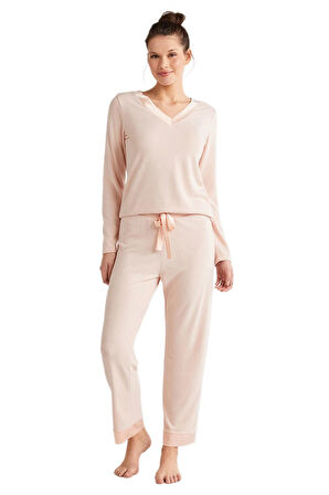 Catherines Kadın Pembe Pijama Takım 2433 