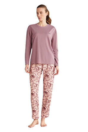 Catherine's Kadın Pembe Pembe Pijama Takım 2626