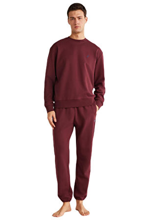 Nautica Erkek Bordo Sweatshirt 800