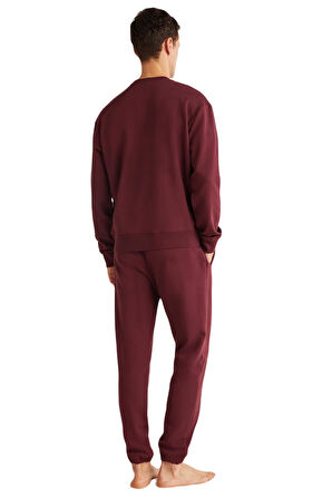 Nautica Erkek Bordo Sweatshirt 800