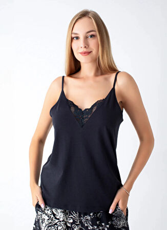 Vivis Yuvarlak Yaka Siyah Kadın Büstiyer 50VIV10802