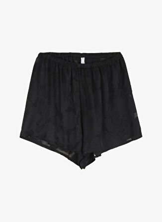 Vivis V Yaka Siyah Kadın Pijama Takımı 50VIV10209