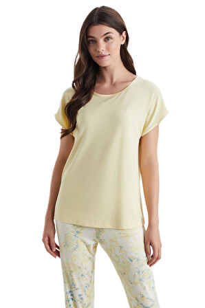 Catherine's Kadın Sarı Pijama Takım 2741