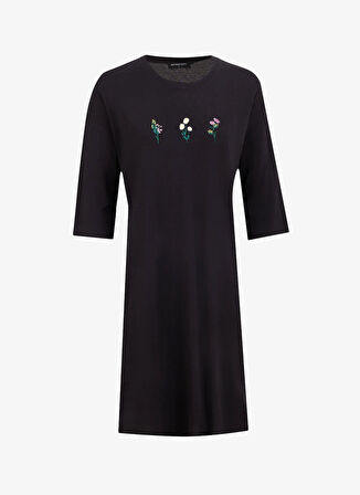 Sixteensixty Siyah Kadın Gecelik 403SIX-1114-043