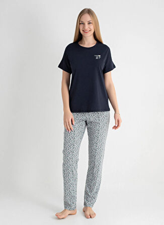 Sixteensixty Lacivert Kadın Pijama Alt 403SIX-1116-055