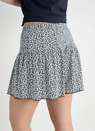 Sixteensixty Lacivert Kadın Pijama Şort 403SIX-1117-056