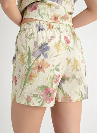 Sixteensixty Bej Kadın Pijama Şort 403SIX-1117-060