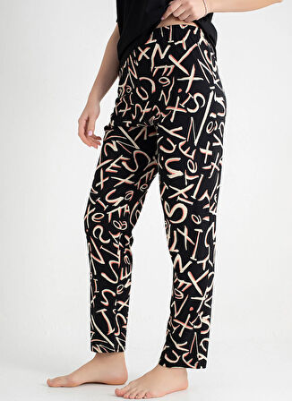 Sixteensixty Siyah Kadın Pijama Alt 403SIX-1116-065
