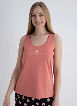 Sixteensixty Yuvarlak Yaka Pembe Kadın Büstiyer 403SIX-1118-076